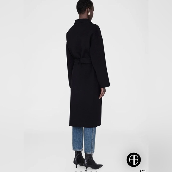 Anine Bing Dylan cashmere blend coat size XL - Picture 4 of 12
